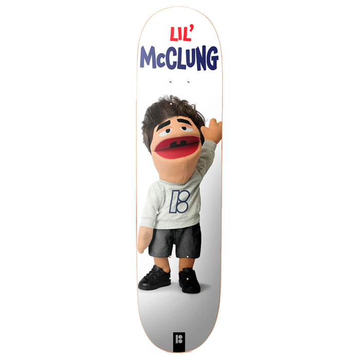 PLAN B LIL' BUDDIES MCCLUNG TWIN 8.25" DECK 8.25"