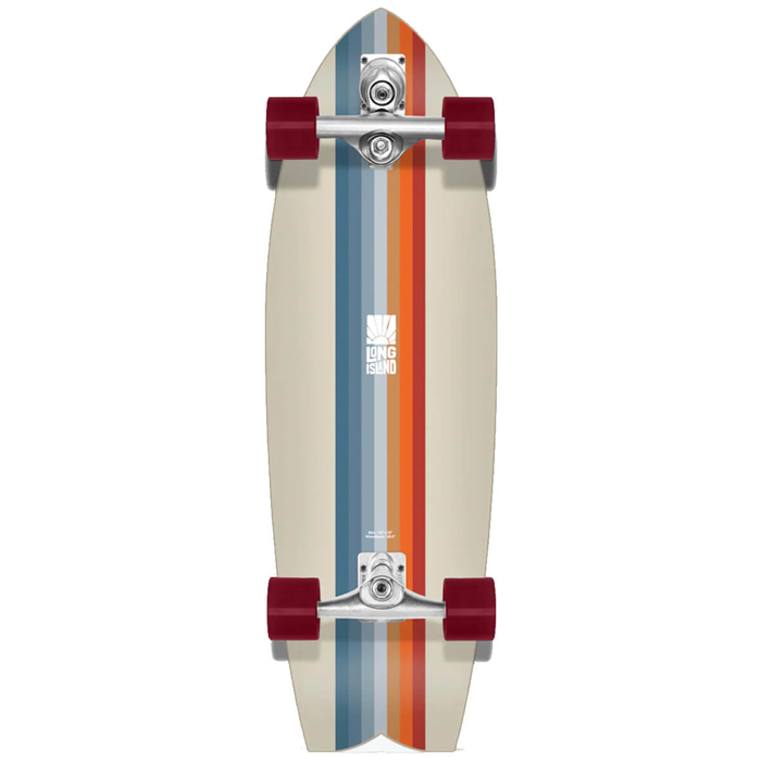 LONG ISLAND FISH 33" SURFSKATE COMPLETE 33"
