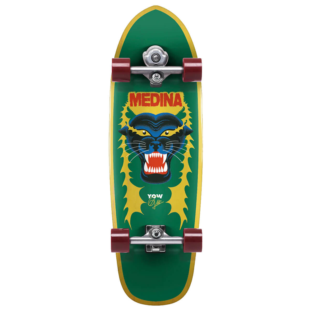 YOW MEDINA PANTHERA 33.5" SIGNATURE SERIES SURFSKATE COMPLETE 33.5"