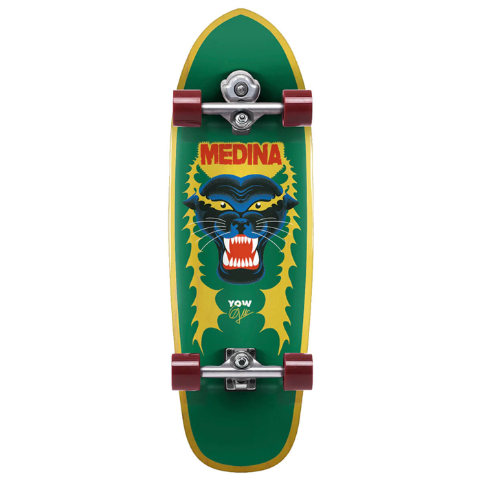YOW MEDINA PANTHERA 33.5" SIGNATURE SERIES SURFSKATE COMPLETE 33.5"