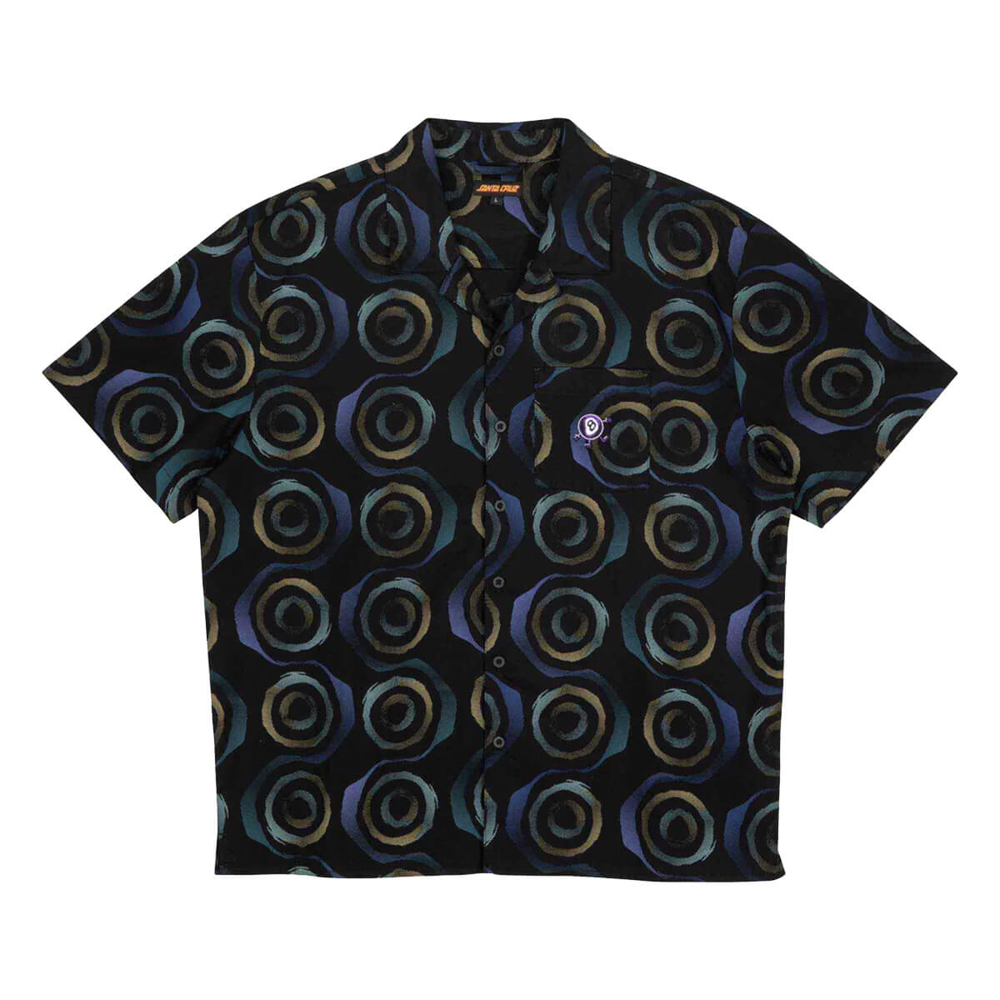 SANTA CRUZ VERTIGO HAZE SHIRT BLACK M