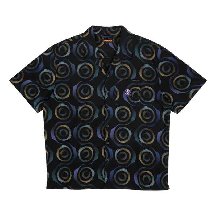 SANTA CRUZ VERTIGO HAZE SHIRT BLACK M