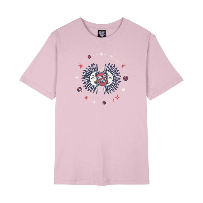 SANTA CRUZ SPLIT SUN ORBIT T-SHIRT CANDY FLOSS 6