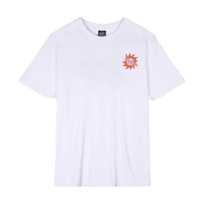 SANTA CRUZ SUN DAZE T-SHIRT WHITE 8
