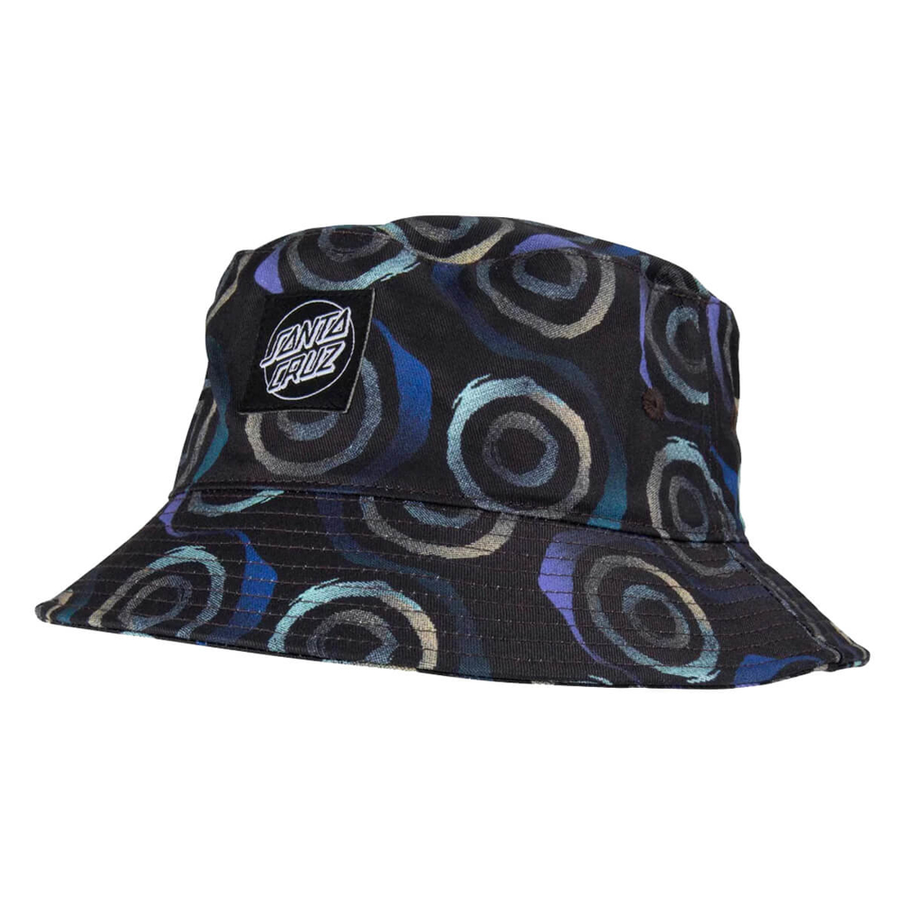 SANTA CRUZ VERTIGO HAZE BUCKET HAT BLACK UNI