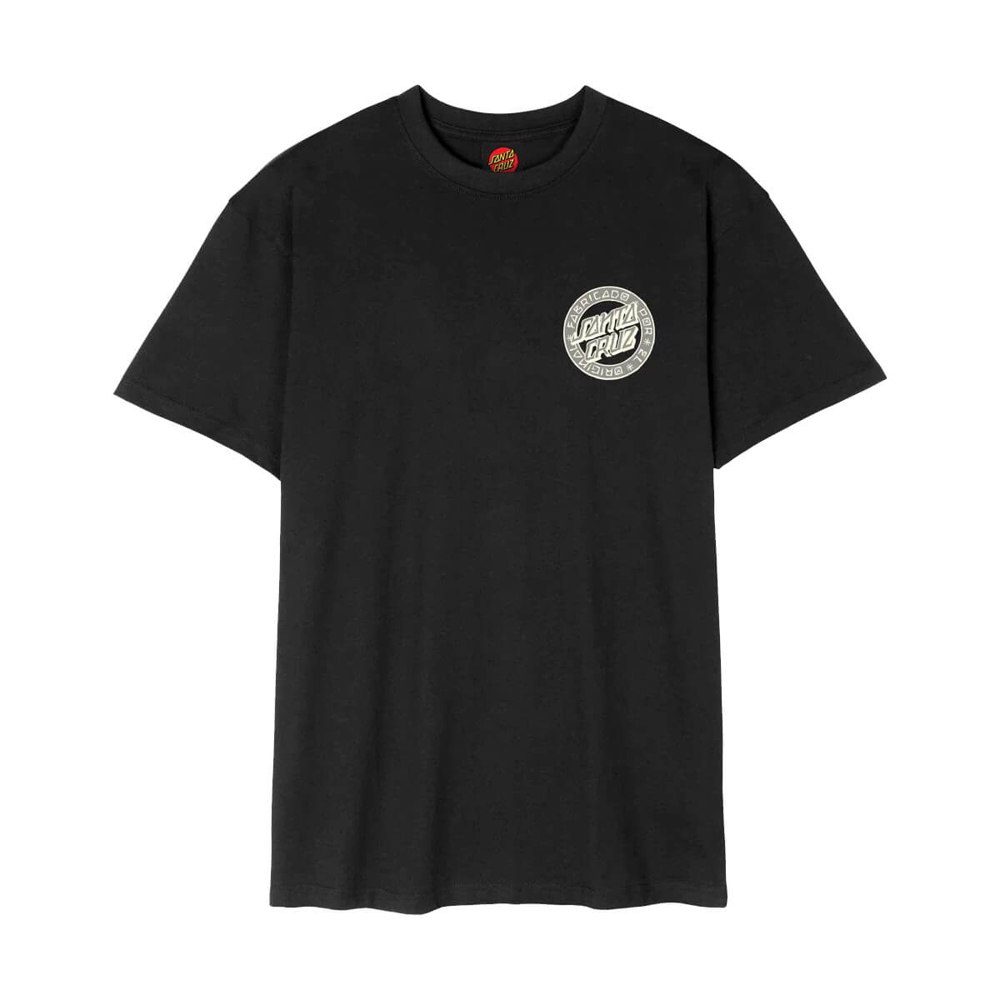 SANTA CRUZ LOCO DOT T-SHIRT BLACK L