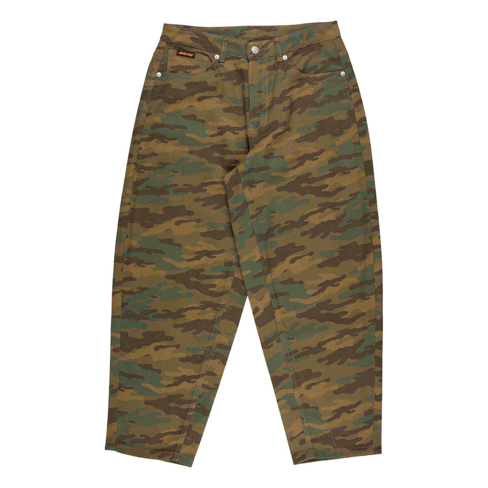 SANTA CRUZ CLASSIC BARREL PANT DARK CAMO 10