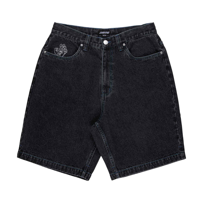 SANTA CRUZ STAMPED BIG SHORTS BLACK 30