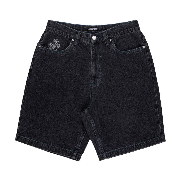 SANTA CRUZ STAMPED BIG SHORTS BLACK 32