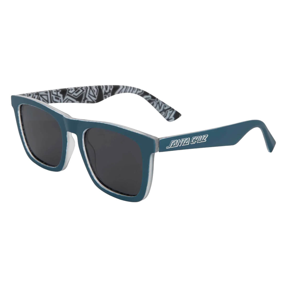 SANTA CRUZ CRUZ SUNGLASSES TEAL/BLACK UNI