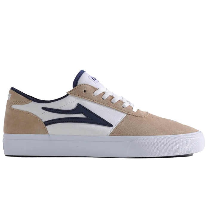 LAKAI MANCHESTER WHITE/TAN/NAVY 39