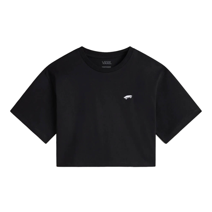 VANS SALTON RELAX CROP T-SHIRT BLACK XS