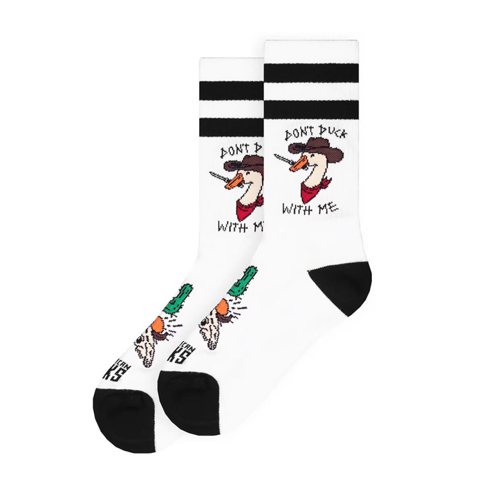 AMERICAN SOCKS DON'T DUCK WITH ME MID HIGH MULTI UNI
