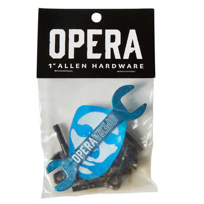 OPERA 1" ALLEN HARDWARE BLACK/BLUE 1"