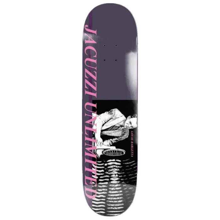 JACUZZI LOUIE BARLETTA TRIBAL FAN 8.5" DECK PLUM 8.5"