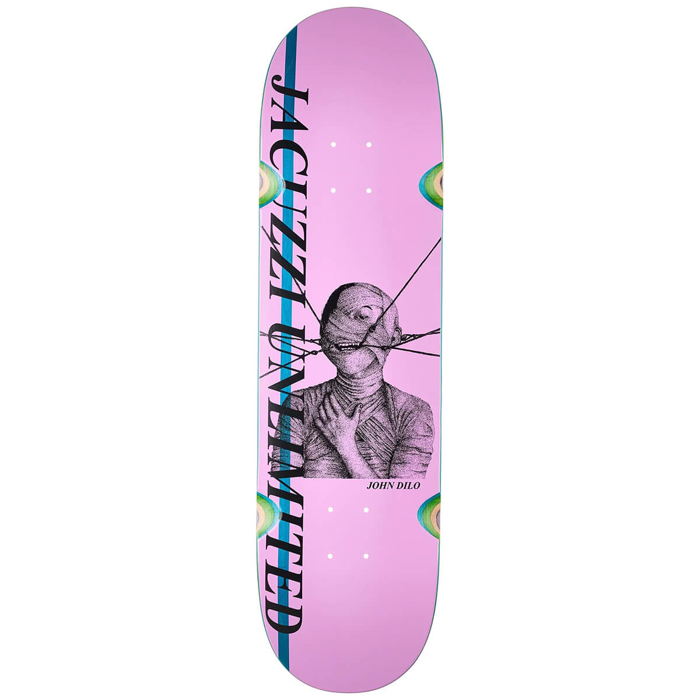 JACUZZI JOHN DILO MUMMY 8.5" DECK PINK 8.5"