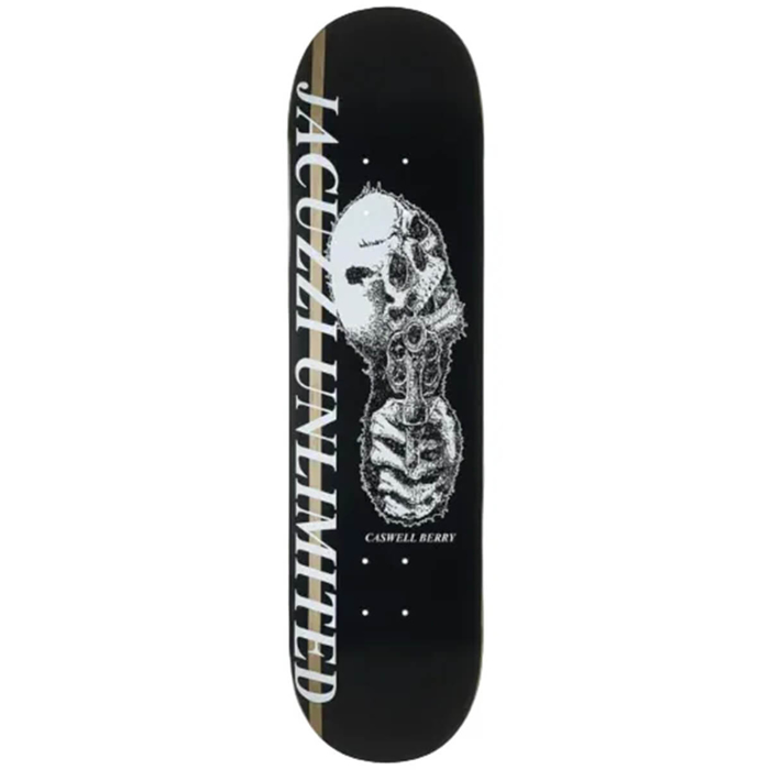 JACUZZI CAWELL BERRY GUNNER 8.0" DECK BLACK 8.0"