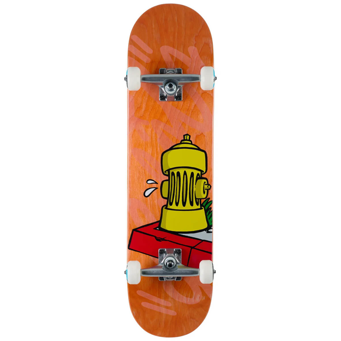 PUSH SKATEBOARDING GORM BOBERG HYDRANT 8.0" COMPLETE ORANGE 8.0"