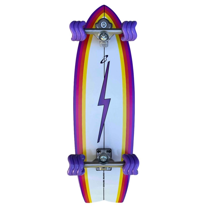 BOHANEL BOARDS CHEEKY GIRL  32" SURFSKATE COMPLETE MULTI 32"