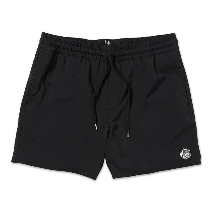 VOLCOM LIDO SOLID TRUNK 16" BLACK XS