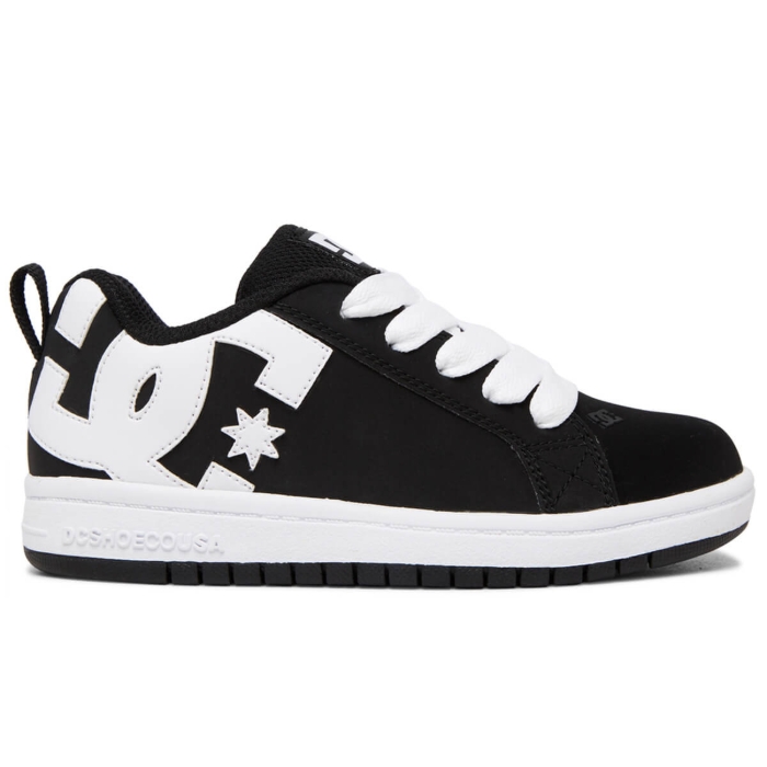 DC COURT GRAFFIK BLACK/WHITE 27,5