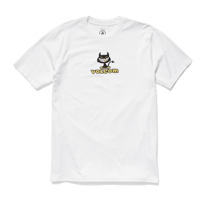 VOLCOM DEVILISH T-SHIRT WHITE L