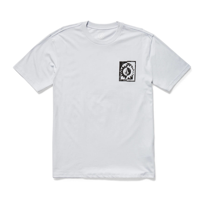 VOLCOM BURNER T-SHIRT LIGHT BLUE ACID L