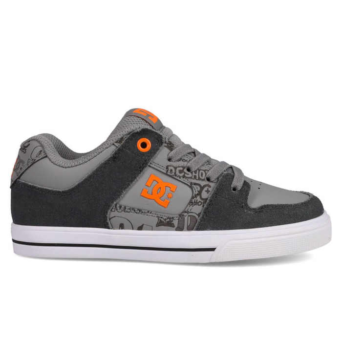 DC PURE ELASTIC DARK GREY/GREY/ORANGE 28