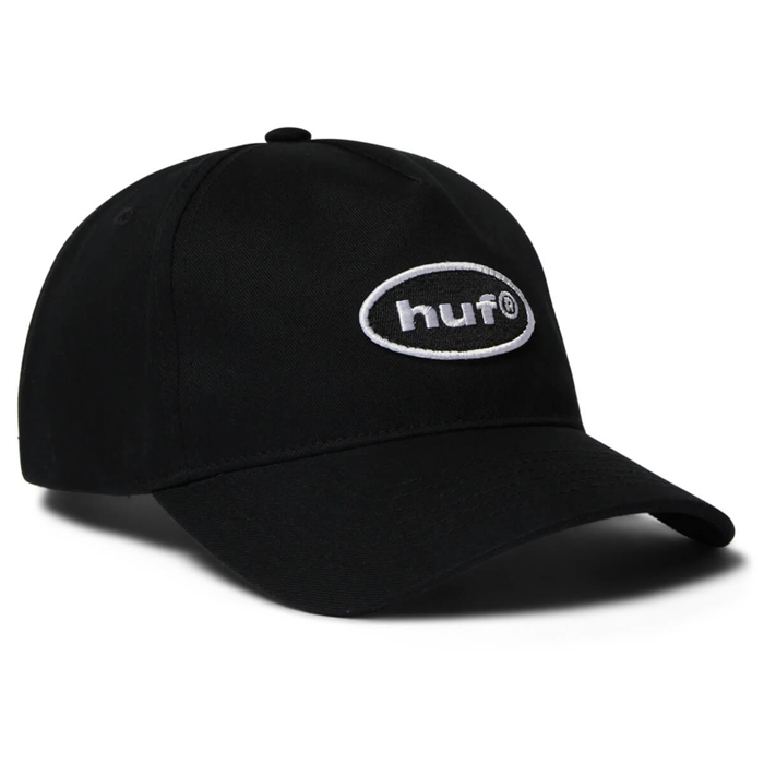 HUF 89 OVAL 5 PANEL HAT BLACK UNI