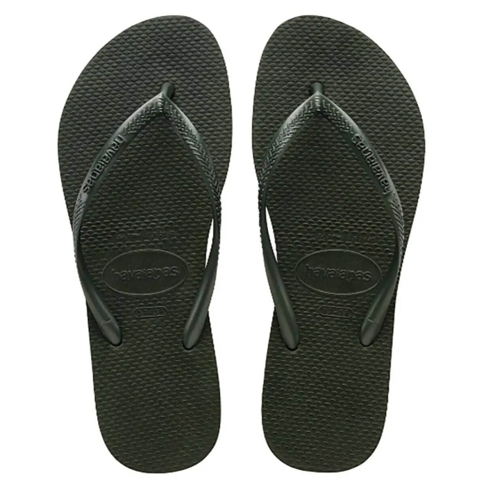 HAVAIANAS SLIM OLIVE GREEN 35/36