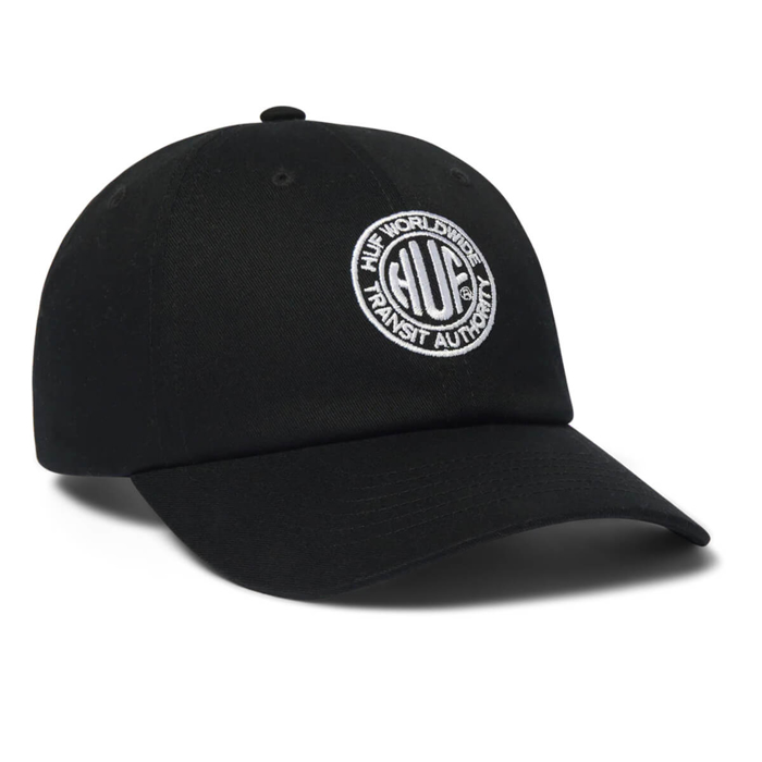 HUF REGIONAL 6 PANEL CV HAT BLACK/WHITE UNI