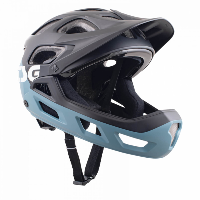 TSG SEEK YOUTH FR GRAPHIC DESIGN FLOW BLACK-BLUE XXS/XS