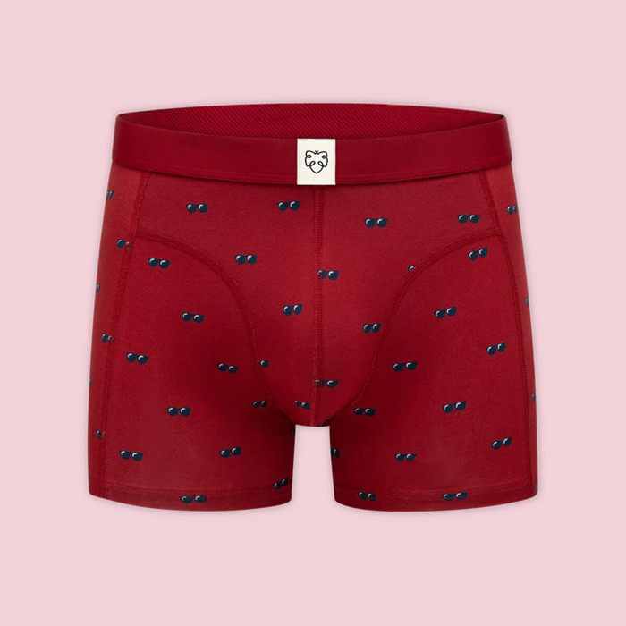 ADAM BOXER BRIEF RED SUNNIES AOP SCOOTER S