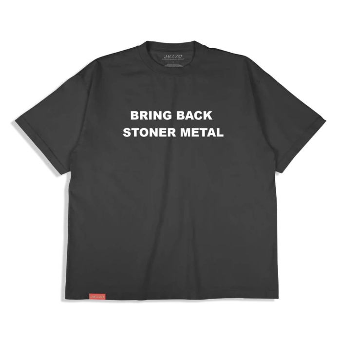 JACUZZI NOSTALGIA GARMENT DYE PREMIUM T-SHIRT BLACK XL