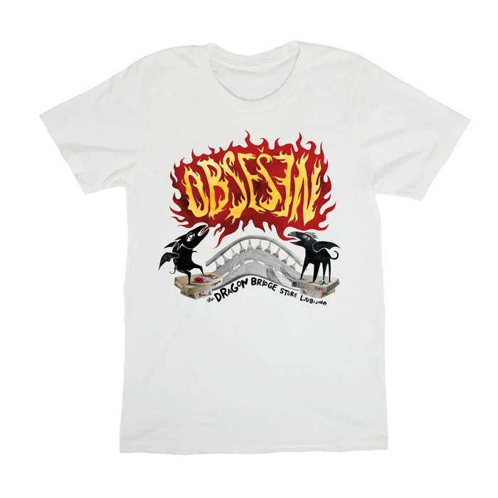 OBSESSION DRAGON BRIDGE 2026 ORGANIC T-SHIRT WHITE XXS
