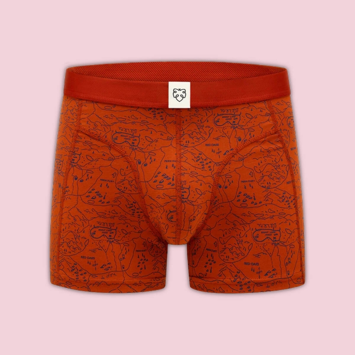 ADAM BOXER BRIEF GINGER SCOUTMAP ROOIBOS TEA M