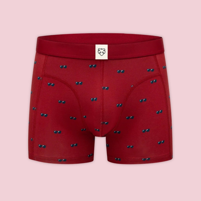 ADAM BOXER BRIEF RED SUNNIES AOP SCOOTER M