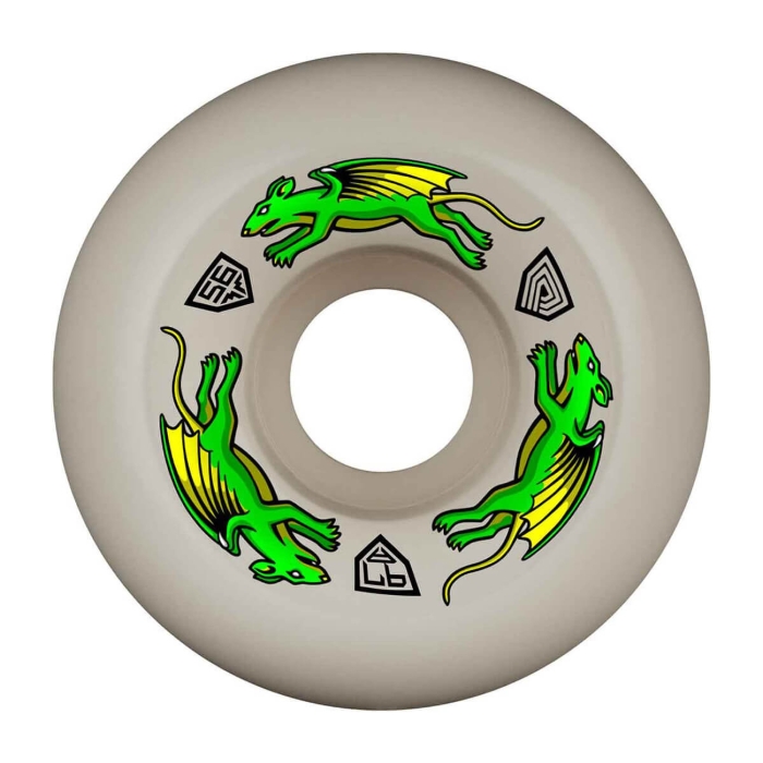 POWELL DRAGON FORMULA NANO RAT 56MM AV6 97A OFF WHITE 56MM