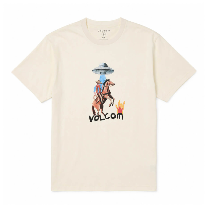 VOLCOM FA MICKEY MASON T-SHIRT OFF WHITE M