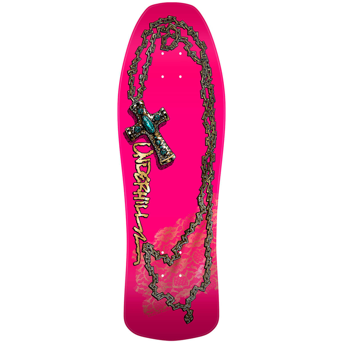 POWELL RAY UNDERHILL CROSS 175 K21 PINK/GOLD FOIL 9.9" DECK PINK/GOLD 9.9"