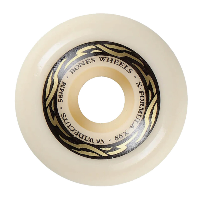 BONES X-FORMULA 56MM WIDECUTS V6 99A OFF WHITE 56MM
