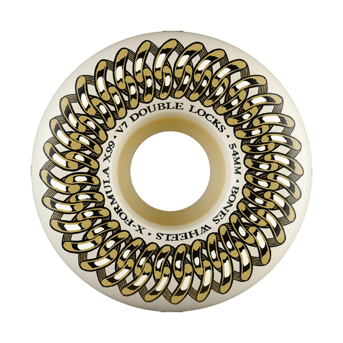 BONES X-FORMULA 54MM DOUBLE LOCKS V7 99A OFF WHITE 54MM