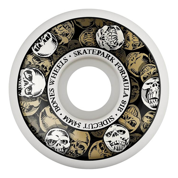 BONES SKATEPARK FORMULA 54MM SIDECUTS P5 81B OFF WHITE 54MM