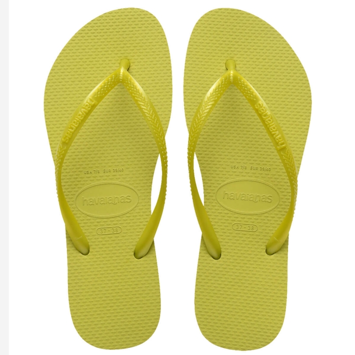 HAVAIANAS SLIM WILD LIME 35/36