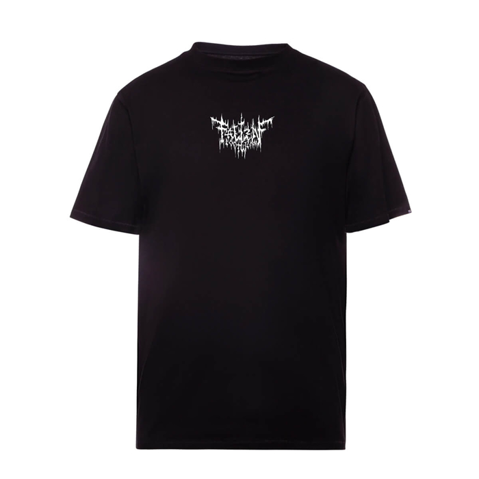 FALLEN HAUNTED HOLLOWS T-SHIRT BLACK/WHITE M