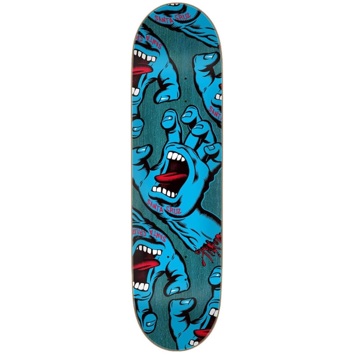 SANTA CRUZ CROWDED HAND 8.25" X 31.83" DECK 8.25"