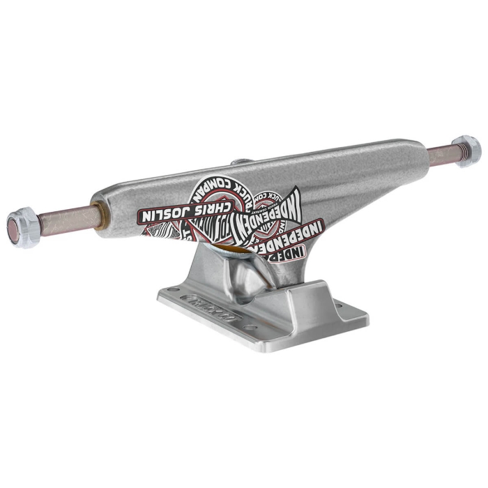 INDEPENDENT 144 STAGE 11 FORGED TITANIUM CHRIS JOSLIN STICKER SLAP PRO POLISHED SILVER STANDARD 144