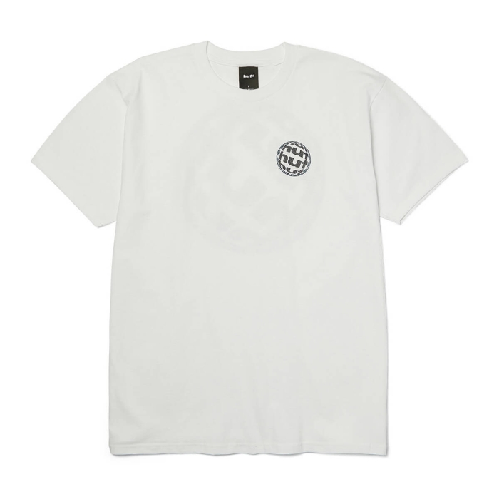 HUF WIDE ANGLE T-SHIRT WHITE M