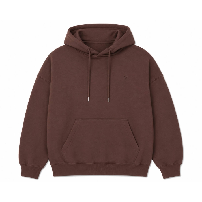 VOLCOM STO' N HOODIE PULLOVER TOBACCO BROWN M