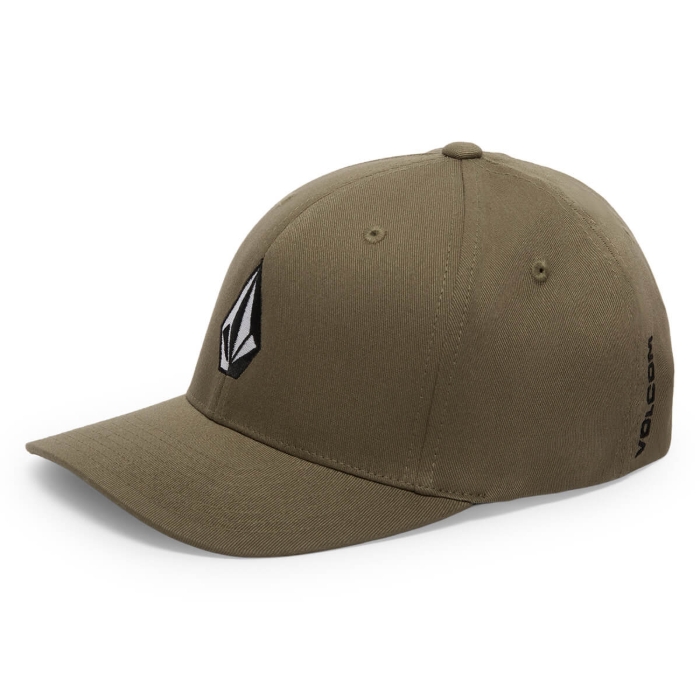 VOLCOM FULL STONE FLEXFIT HAT EARTH S/M